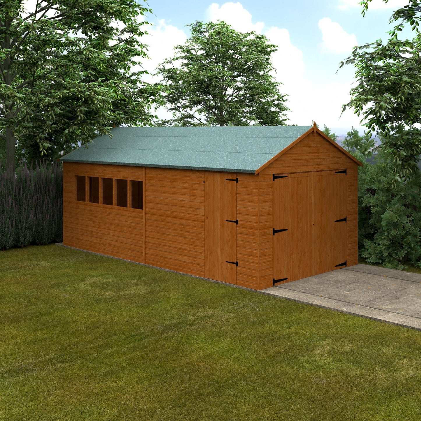 Garage Shiplap - Shed Ranges - Plymouth Sheds