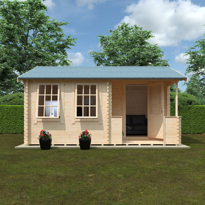 The Gyles 44mm - Log Cabins - Plymouth Sheds