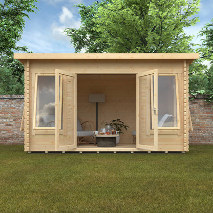 The Hatfield 44mm - Log Cabins - Plymouth Sheds
