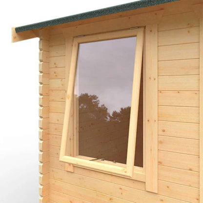 The Stowe Hot Tub Shelter Log Cabin 44mm
