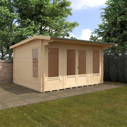 The Jacob 44mm - Log Cabins - Plymouth Sheds