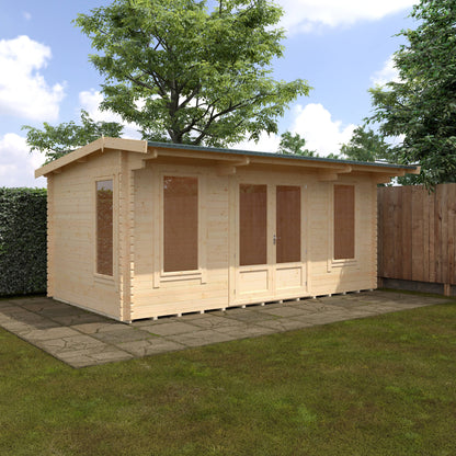The Jacob 44mm - Log Cabins - Plymouth Sheds