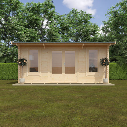 The Jacob 44mm - Log Cabins - Plymouth Sheds
