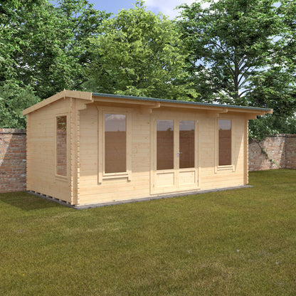 The Jacob 44mm - Log Cabins - Plymouth Sheds