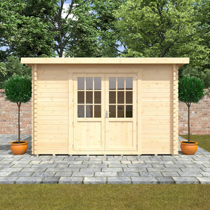 The Kingsley 28mm/44mm - Log Cabins - Plymouth Sheds