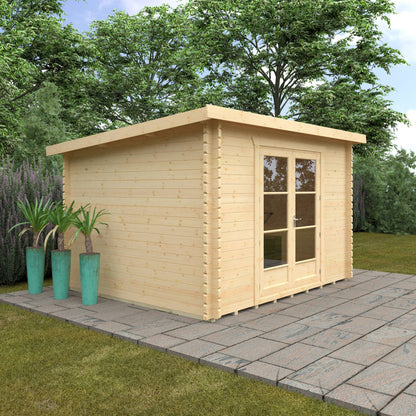 The Kingsley 28mm/44mm - Log Cabins - Plymouth Sheds