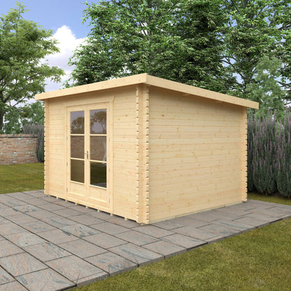 The Kingsley 28mm/44mm - Log Cabins - Plymouth Sheds
