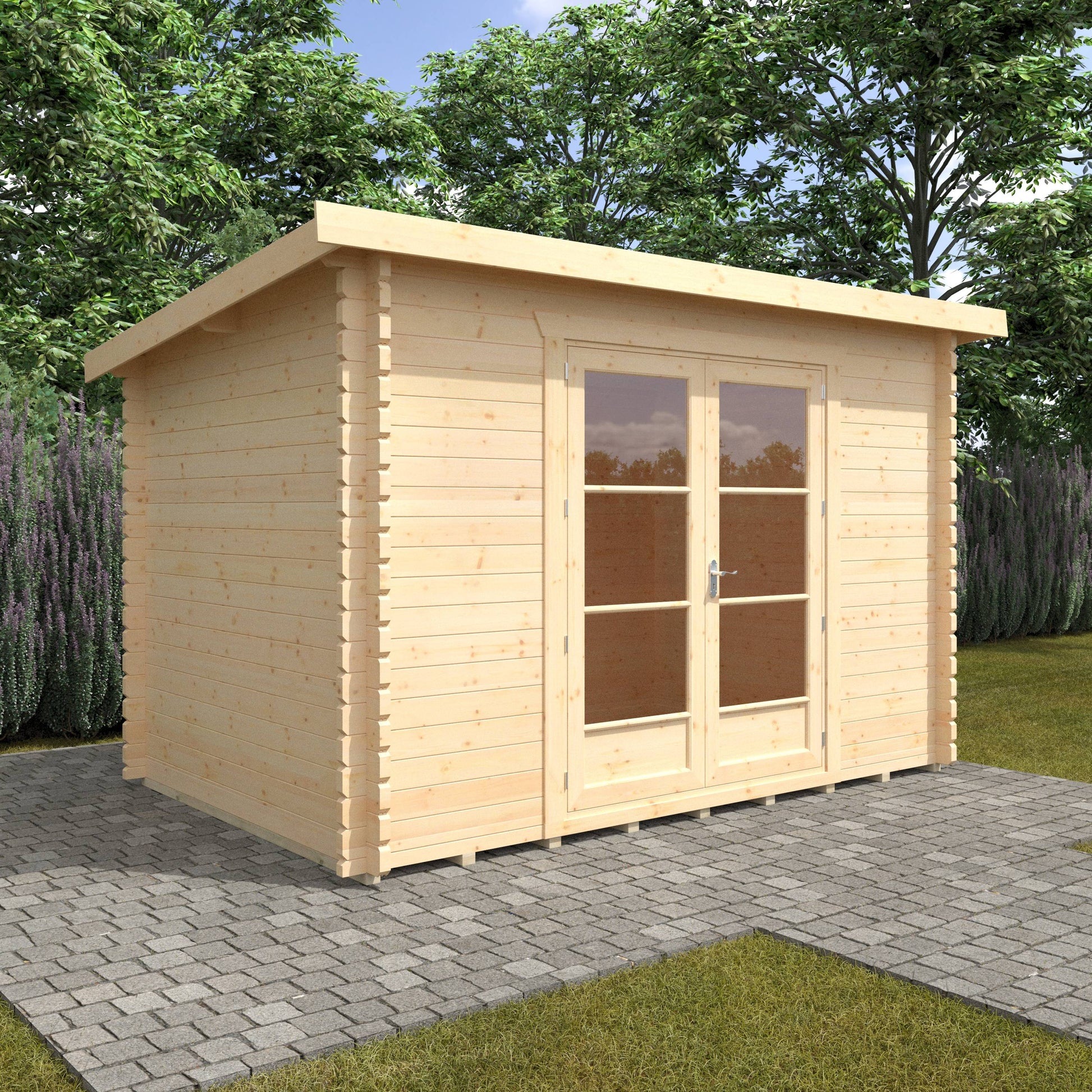The Kingsley 28mm/44mm - Log Cabins - Plymouth Sheds