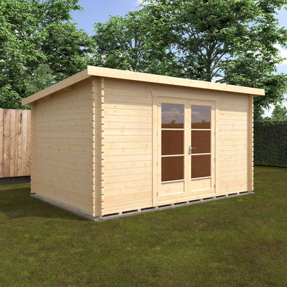 The Kingsley 28mm/44mm - Log Cabins - Plymouth Sheds