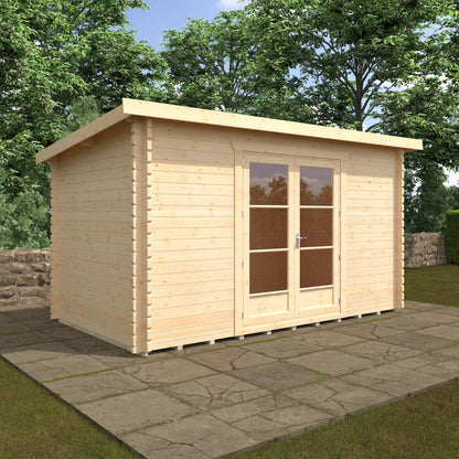 The Kingsley 28mm/44mm - Log Cabins - Plymouth Sheds