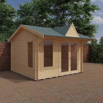The Leyton 44mm - Log Cabins - Plymouth Sheds