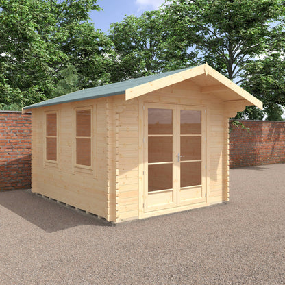 The Lotherton 28mm/44mm - Log Cabins - Plymouth Sheds