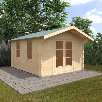 The Lotherton 28mm/44mm - Log Cabins - Plymouth Sheds