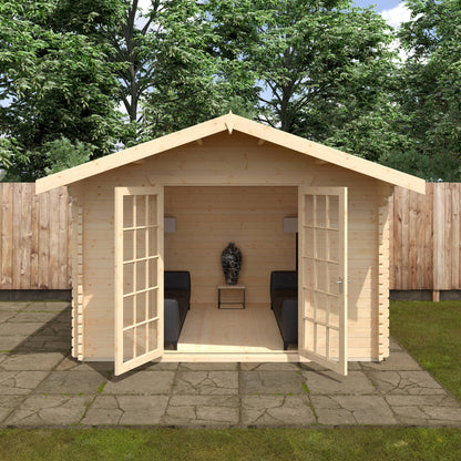 The Lotherton 28mm/44mm - Log Cabins - Plymouth Sheds