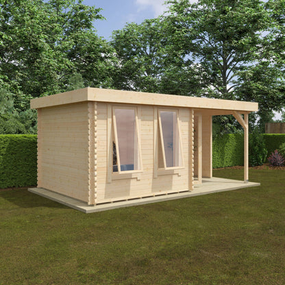 The Lulworth 44mm - Log Cabins - Plymouth Sheds