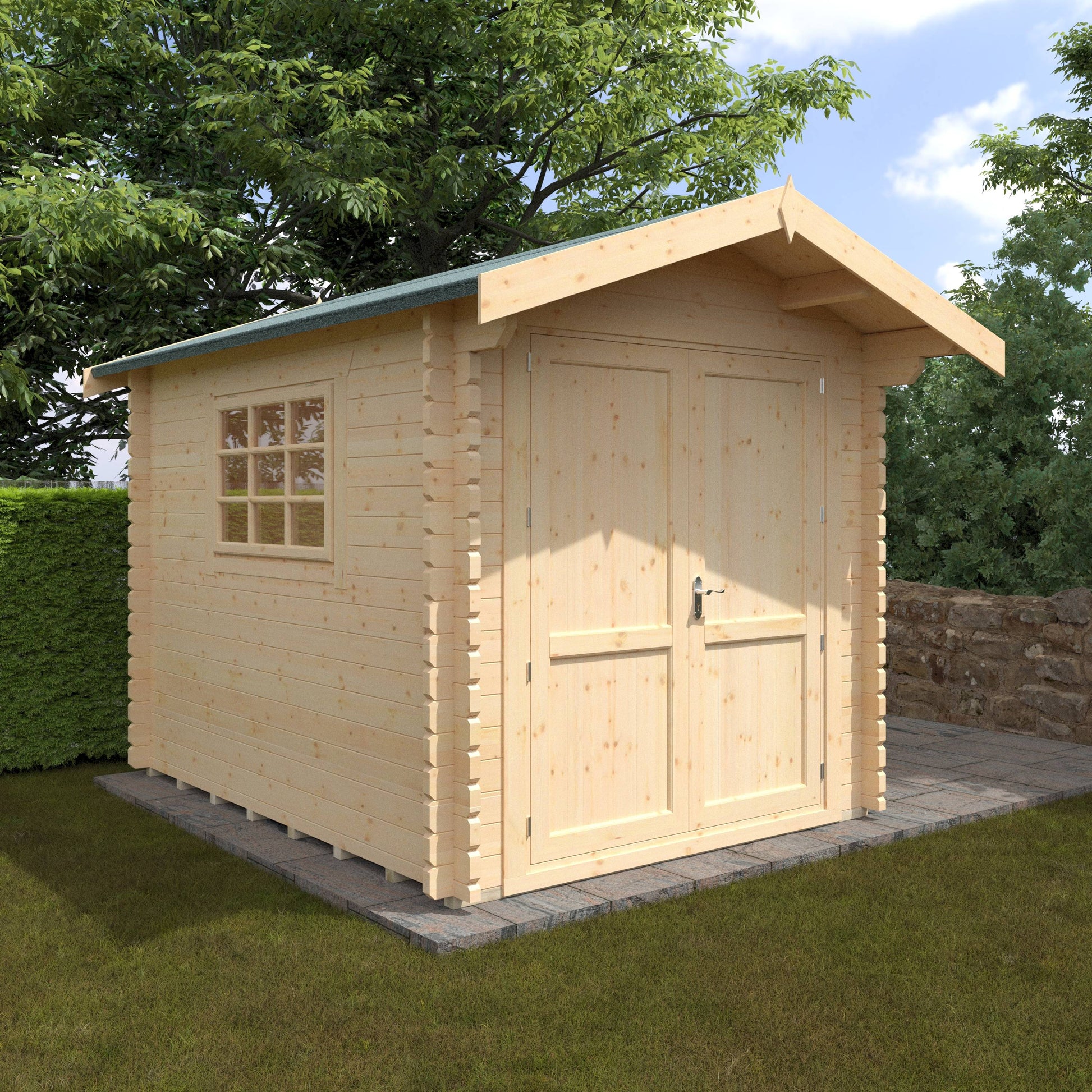The Marlborough 28mm/44mm - Log Cabins - Plymouth Sheds