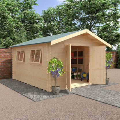 The Marlborough 28mm/44mm - Log Cabins - Plymouth Sheds