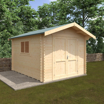 The Marlborough 28mm/44mm - Log Cabins - Plymouth Sheds