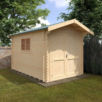 The Marlborough 28mm/44mm - Log Cabins - Plymouth Sheds