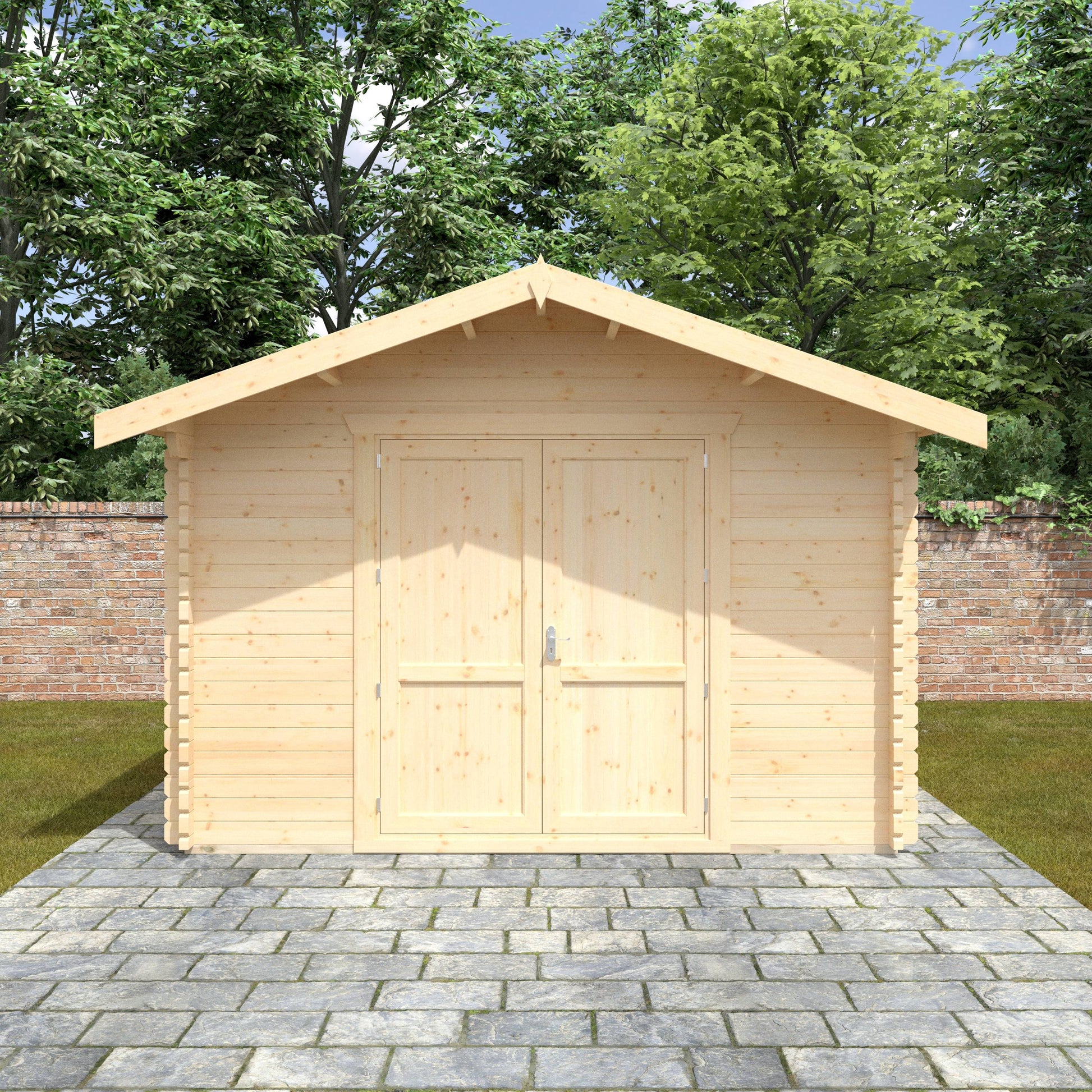 The Marlborough 28mm/44mm - Log Cabins - Plymouth Sheds