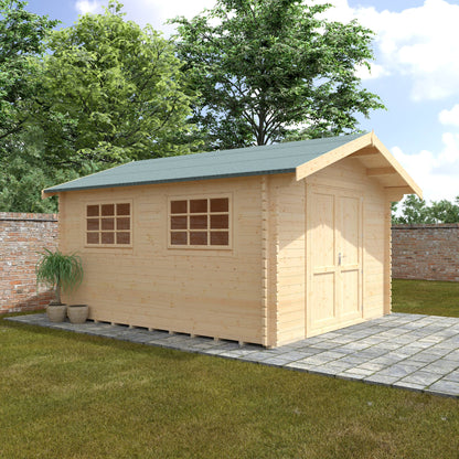 The Marlborough 28mm/44mm - Log Cabins - Plymouth Sheds