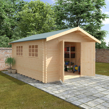 The Marlborough 28mm/44mm - Log Cabins - Plymouth Sheds