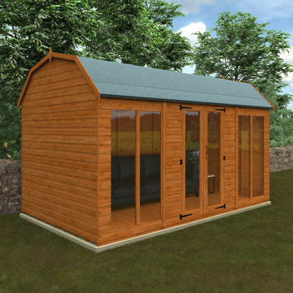 Full Pane Barn Roof Summerhouse