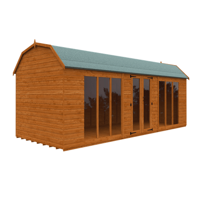 Full Pane Barn Roof Summerhouse