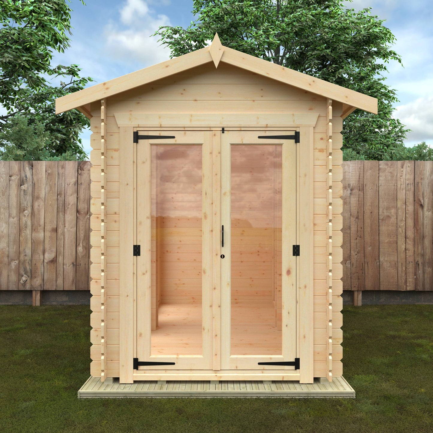 The Beaumont 19mm - Log Cabins - Plymouth Sheds