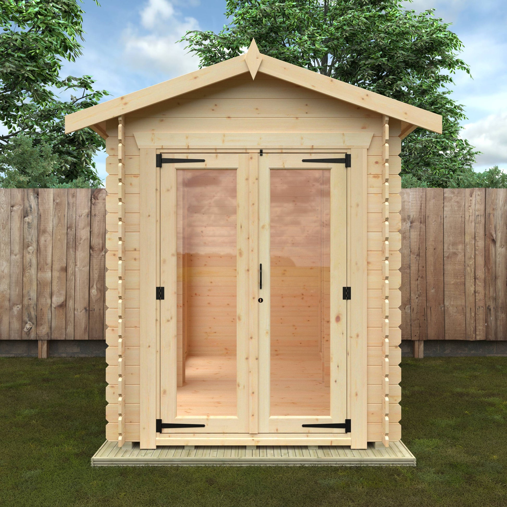 The Beaumont 19mm - Log Cabins - Plymouth Sheds