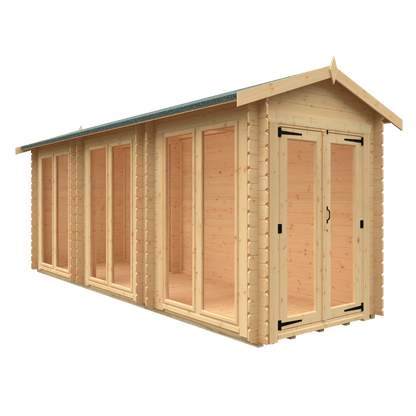 The Beaumont 19mm - Log Cabins - Plymouth Sheds