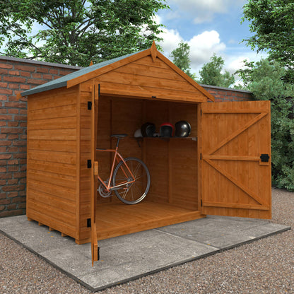 Flex Apex Bike Shed - Express Flex Ranges - Plymouth Sheds