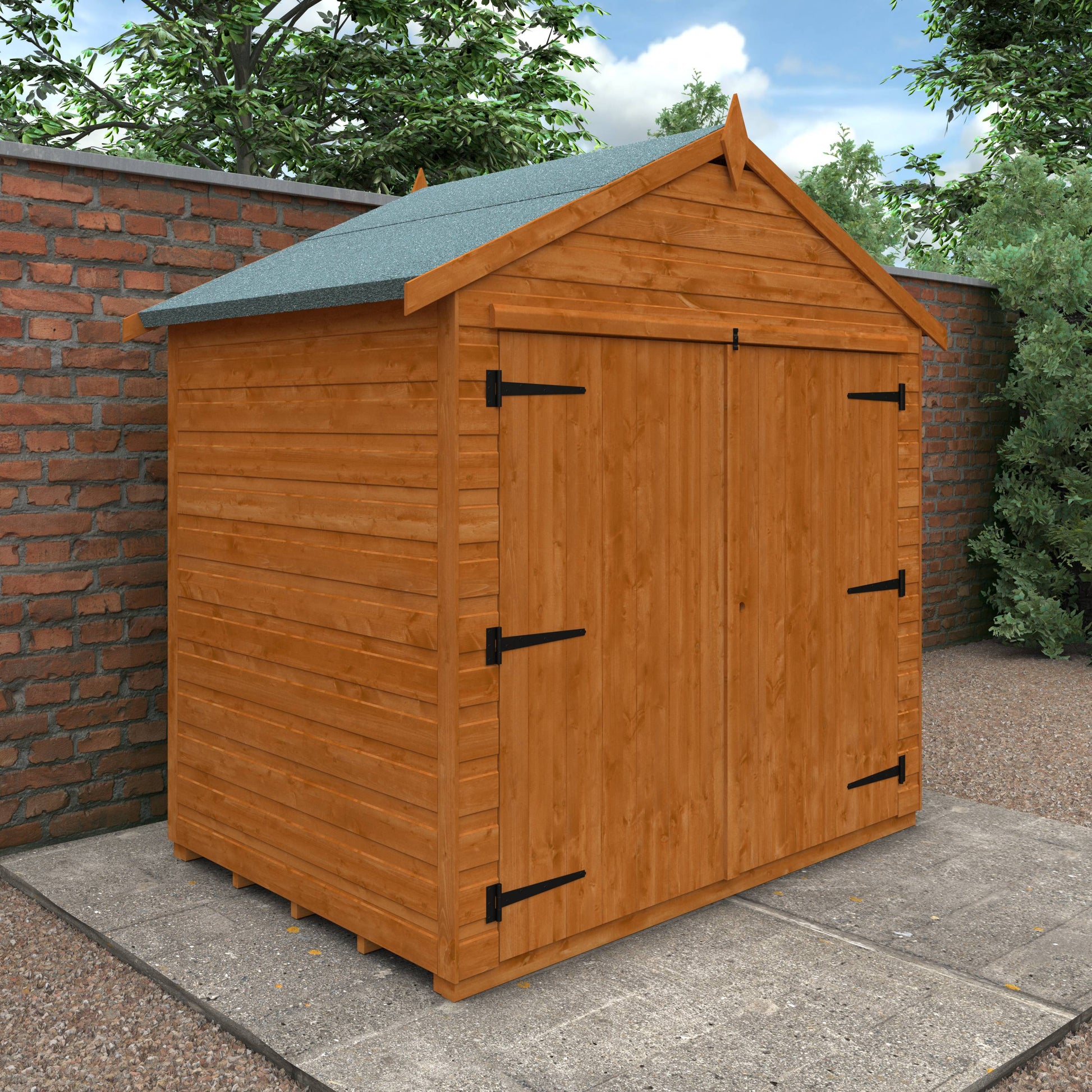 Flex Apex Bike Shed - Express Flex Ranges - Plymouth Sheds