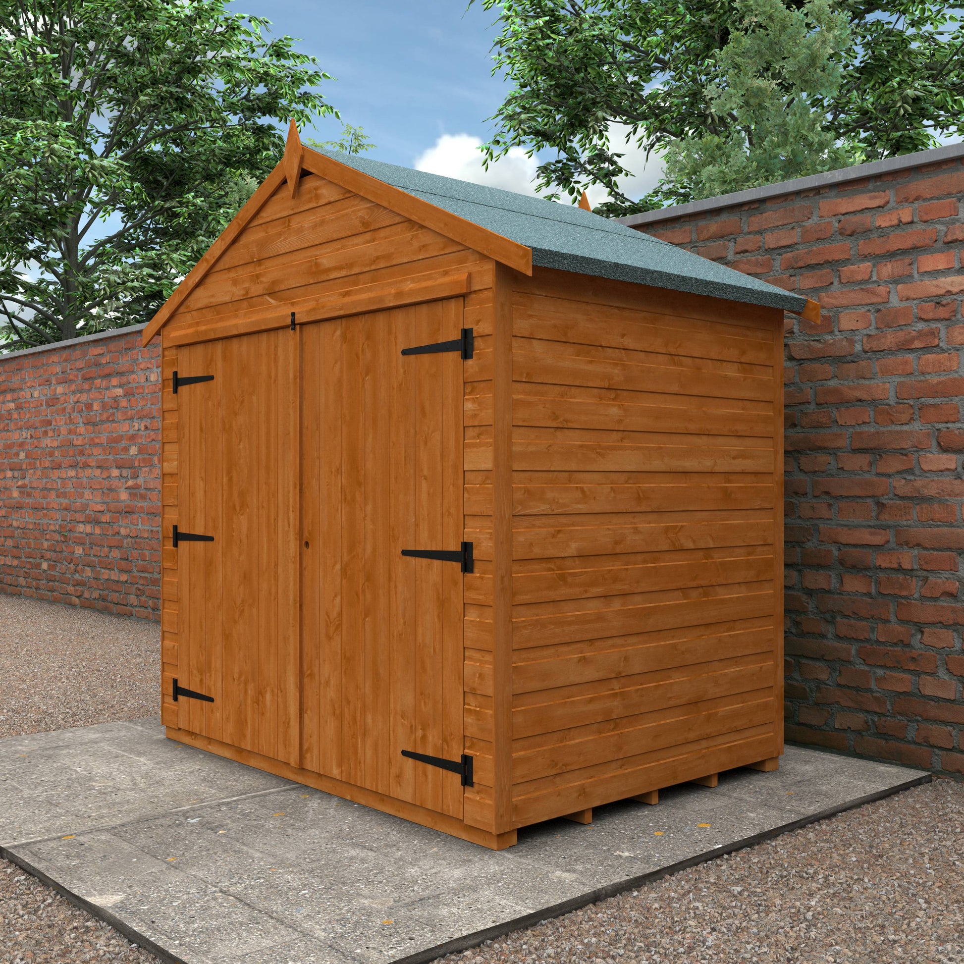 Flex Apex Bike Shed - Express Flex Ranges - Plymouth Sheds