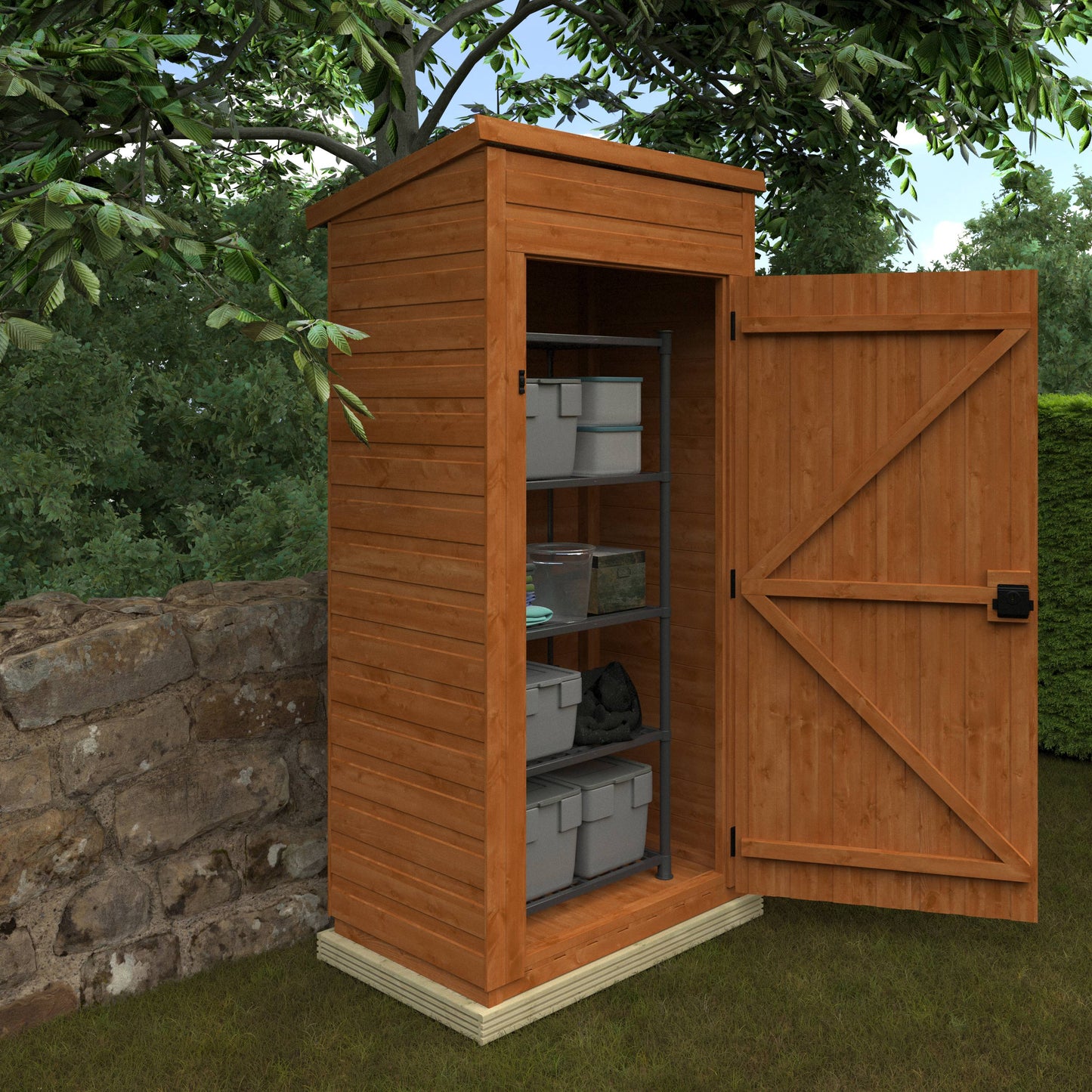 Flex Pent Tool Room - Express Flex Ranges - Plymouth Sheds