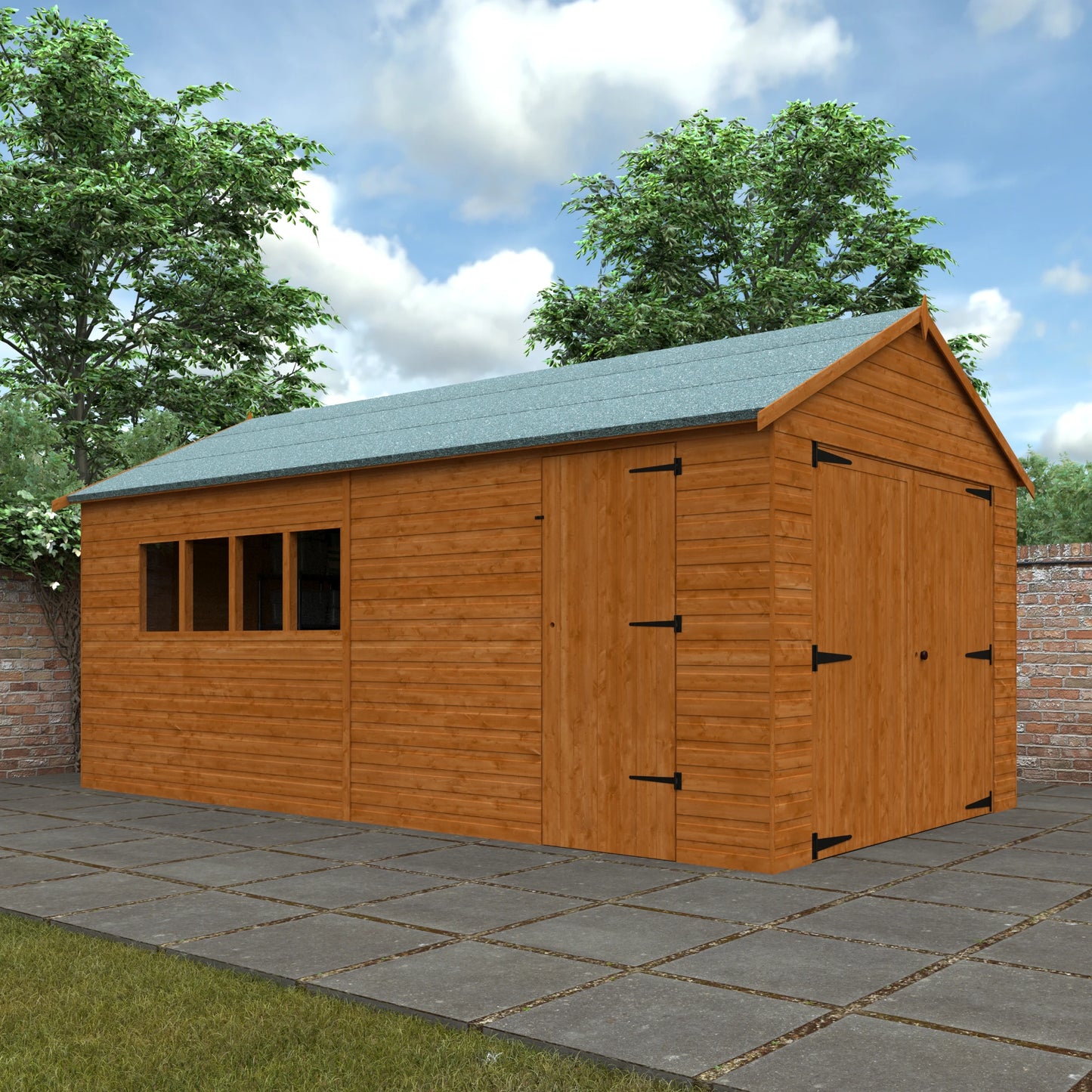 Garage Shiplap - Shed Ranges - Plymouth Sheds