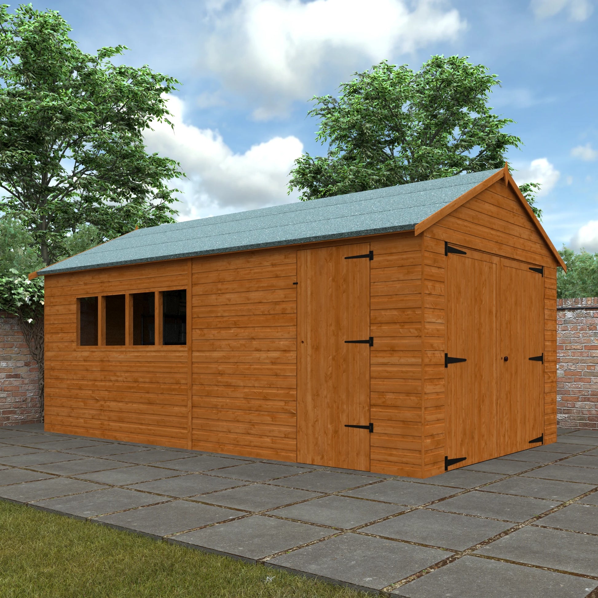 Garage Shiplap - Shed Ranges - Plymouth Sheds