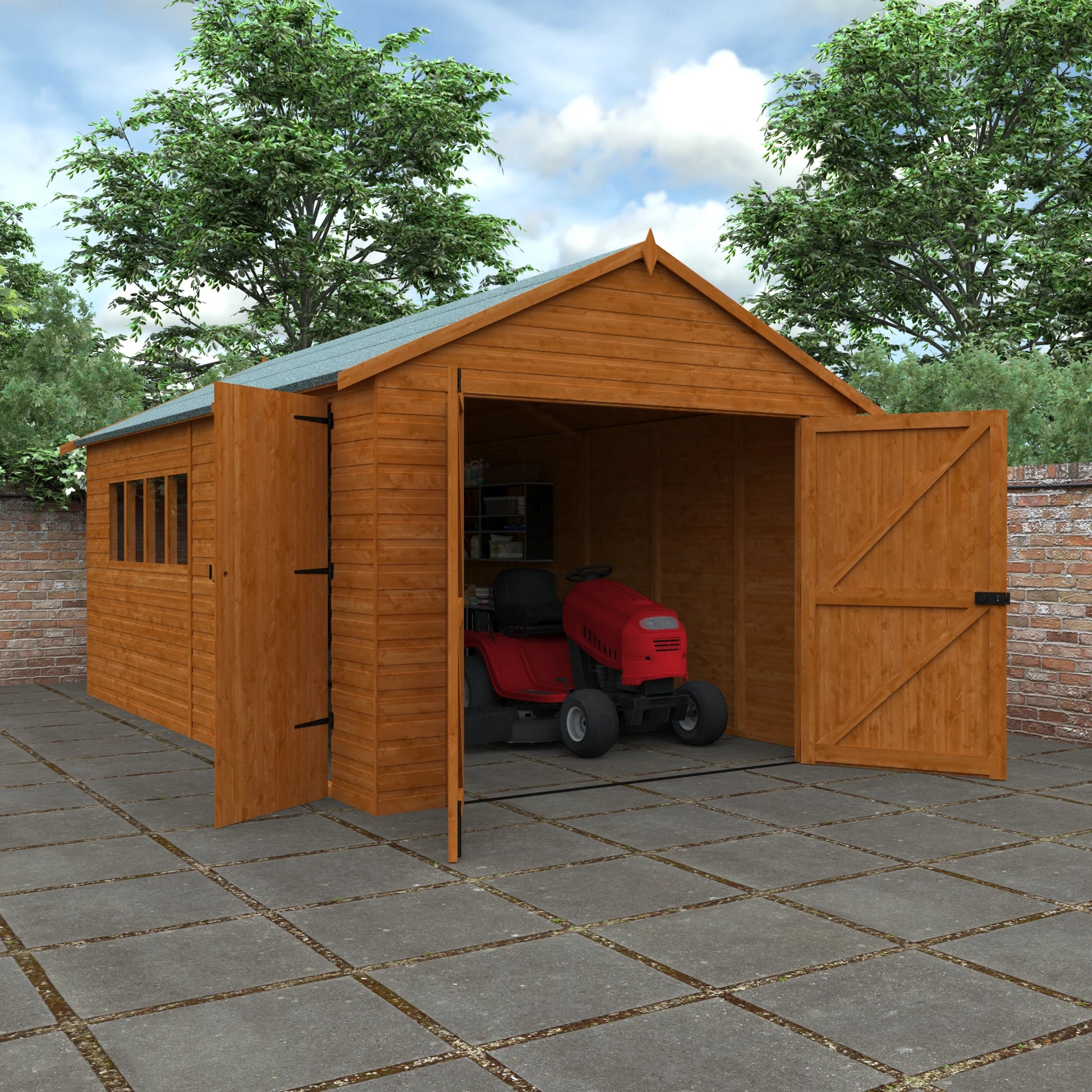 Garage Shiplap - Shed Ranges - Plymouth Sheds