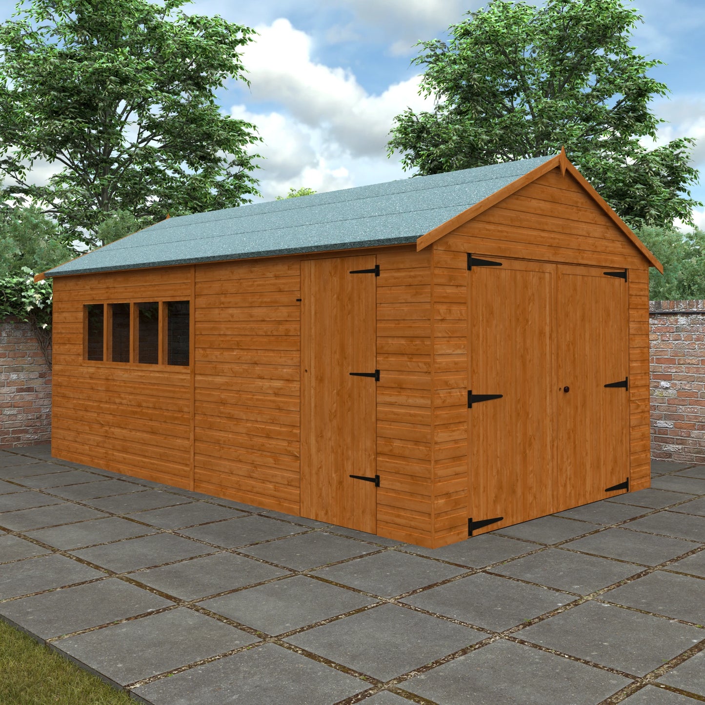 Garage Shiplap - Shed Ranges - Plymouth Sheds
