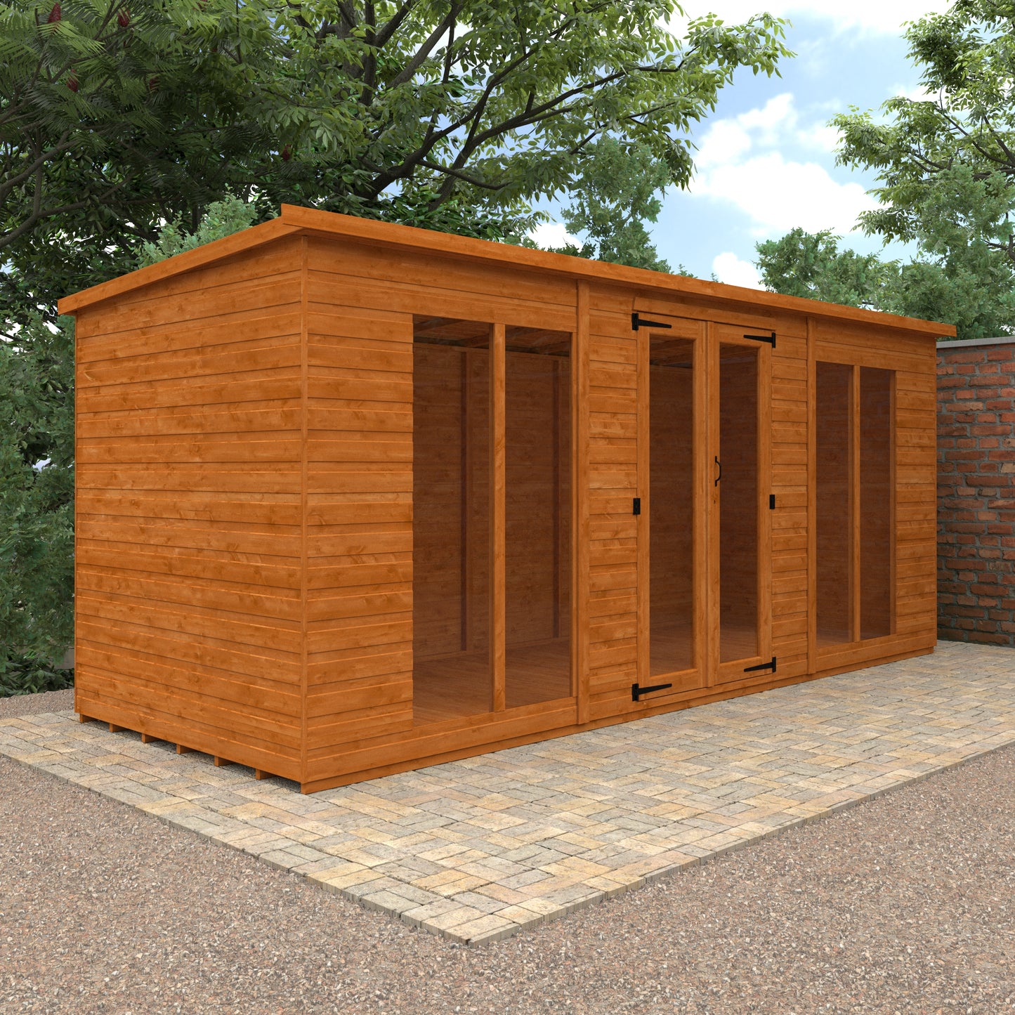 Full Pane Pent Workshop