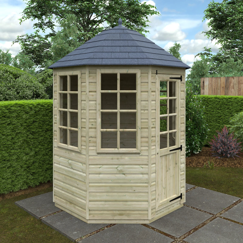 Tanalised Octagonal - Shed Ranges - Plymouth Sheds