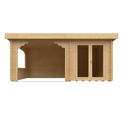The Payton 44mm - Log Cabins - Plymouth Sheds