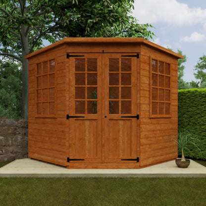 Pentagon Cornerhouse - Standard Summerhouse - Plymouth Sheds