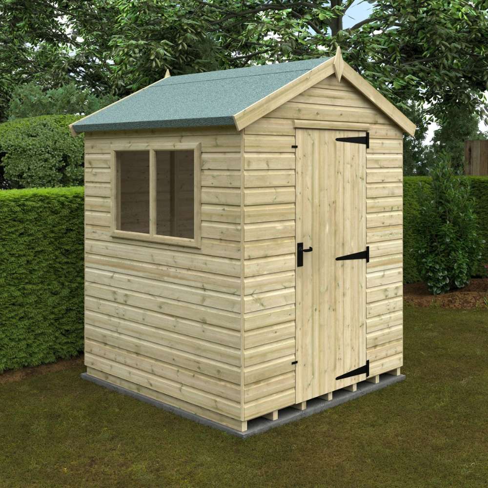 Apex Premier Pressure Treated Shiplap Shed