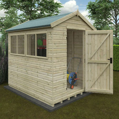 Apex Premier Pressure Treated Shiplap Shed