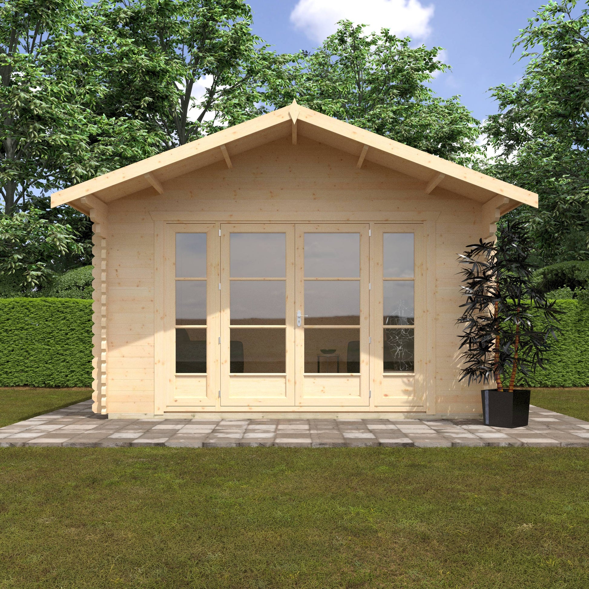The Balmoral 44mm - Log Cabins - Plymouth Sheds