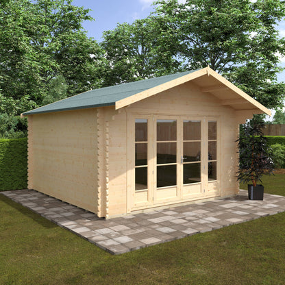 The Balmoral 44mm - Log Cabins - Plymouth Sheds
