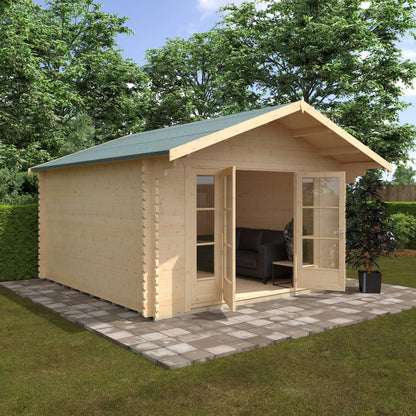 The Balmoral 44mm - Log Cabins - Plymouth Sheds