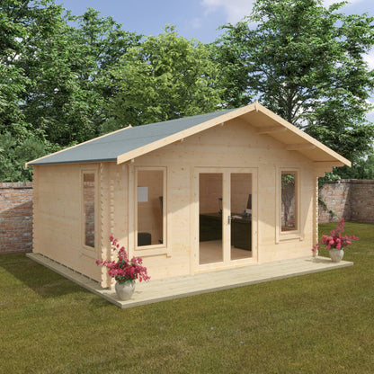 The Sutton 44mm - Log Cabins - Plymouth Sheds