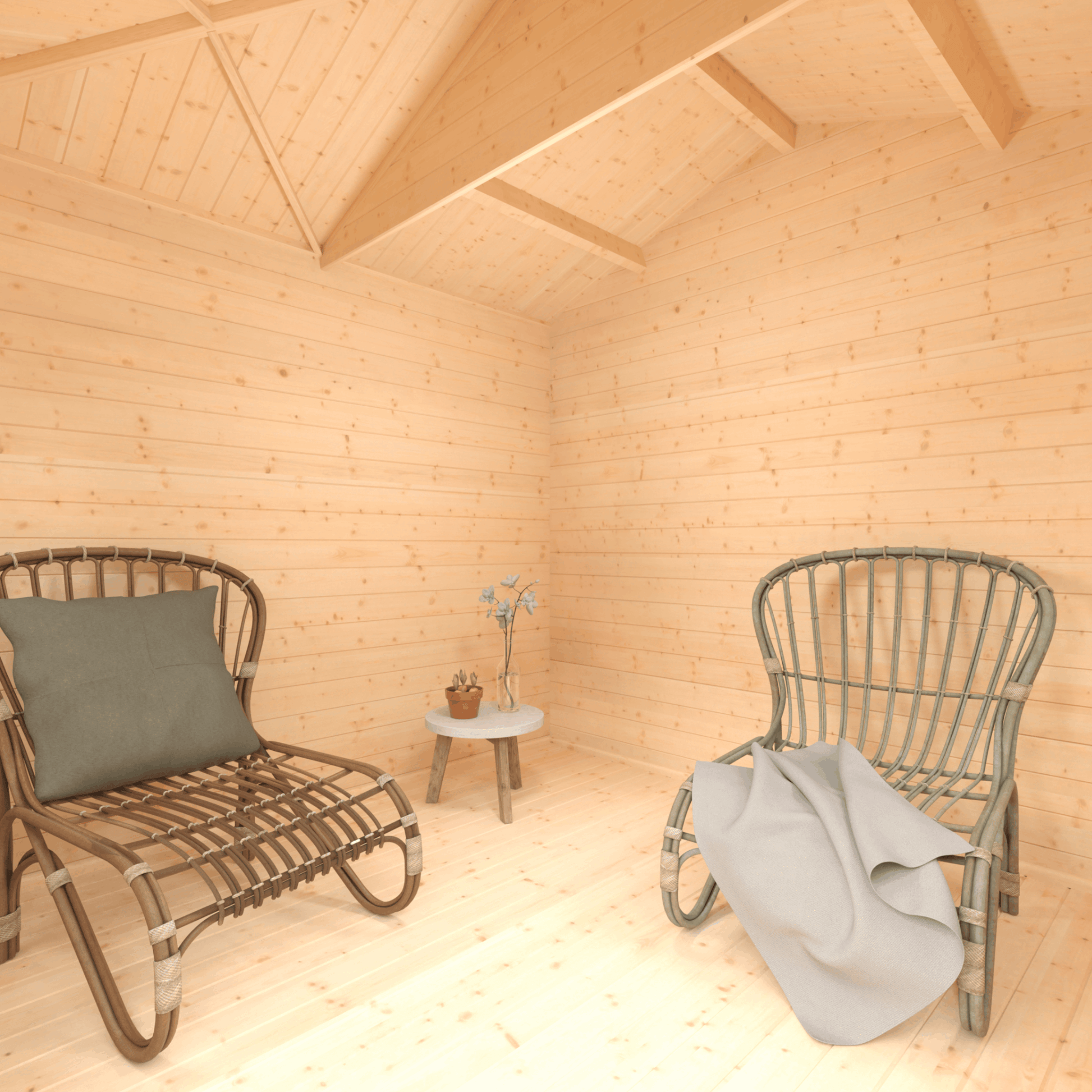 The Victoria 28mm - Log Cabins - Plymouth Sheds